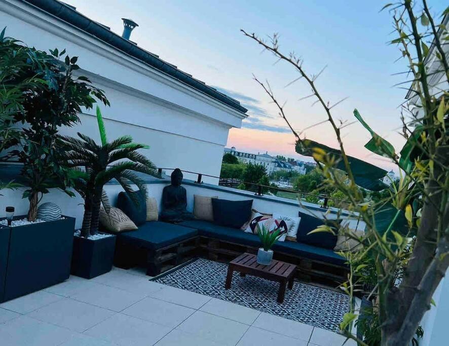 Cosy Penthouse - Large Balconies With Views - 5Min Disneyland Serris Bagian luar foto