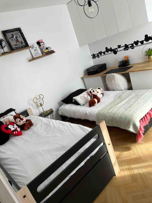Cosy Penthouse - Large Balconies With Views - 5Min Disneyland Serris Bagian luar foto