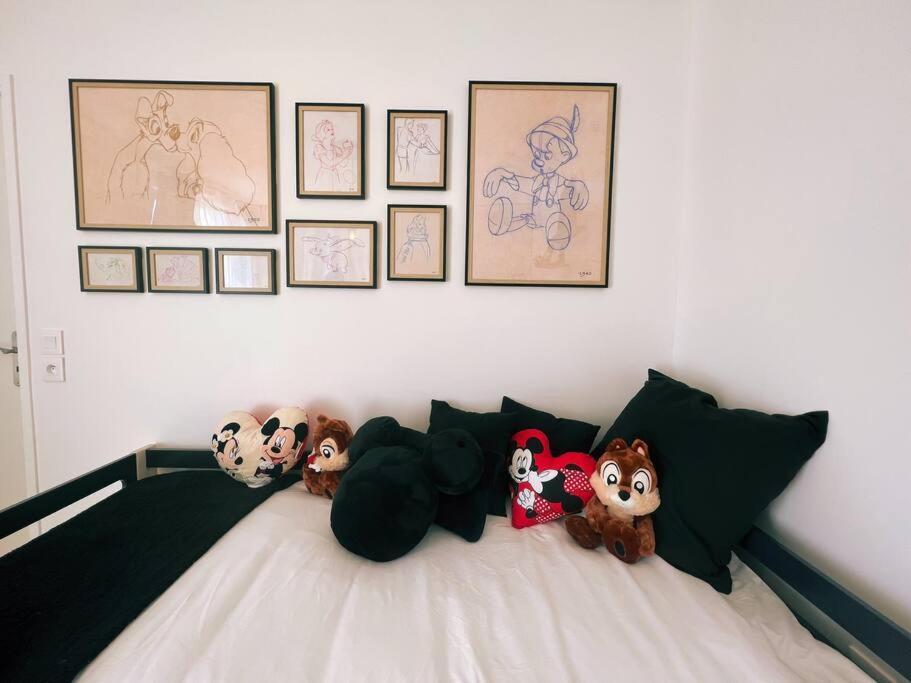 Cosy Penthouse - Large Balconies With Views - 5Min Disneyland Serris Bagian luar foto
